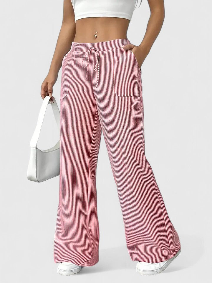 Lavoisier™ | Dominique - Pantalon Large Élégant