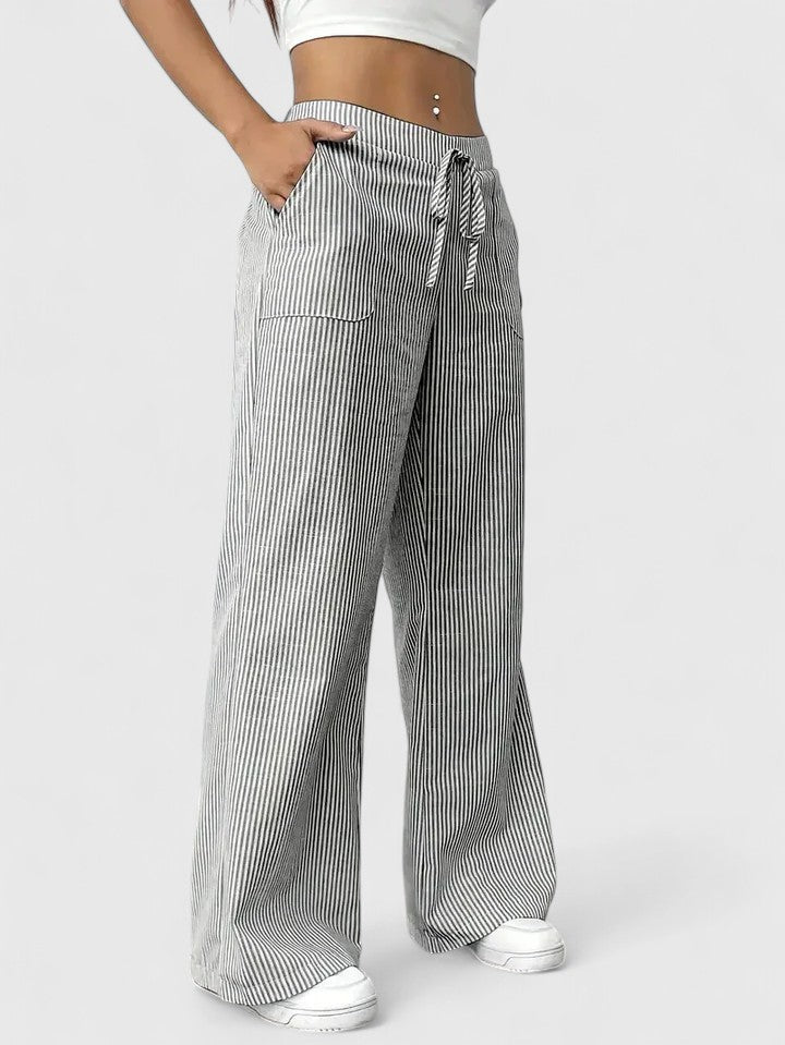 Lavoisier™ | Dominique - Pantalon Large Élégant