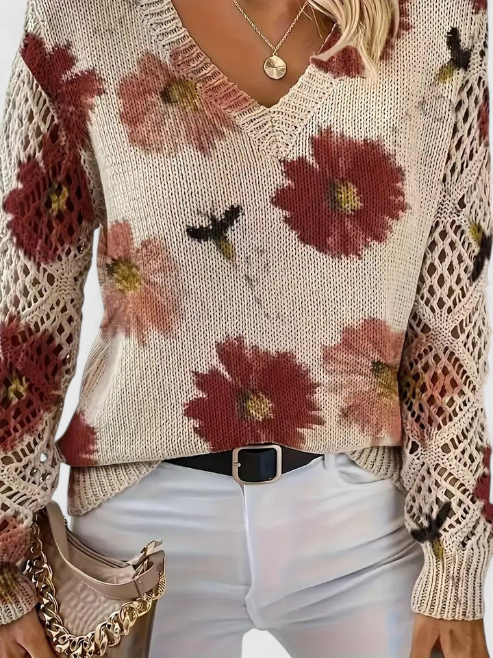 Lavoisier™ | Aurélie - Cardigan Floral Léger