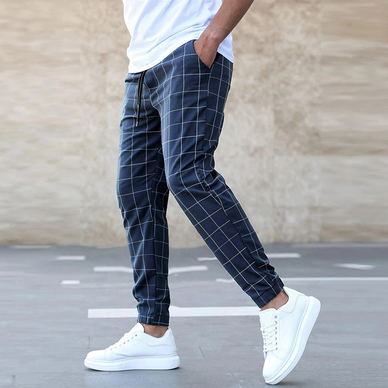 Lavoisier™ | Pantalons À Carreaux Élégants
