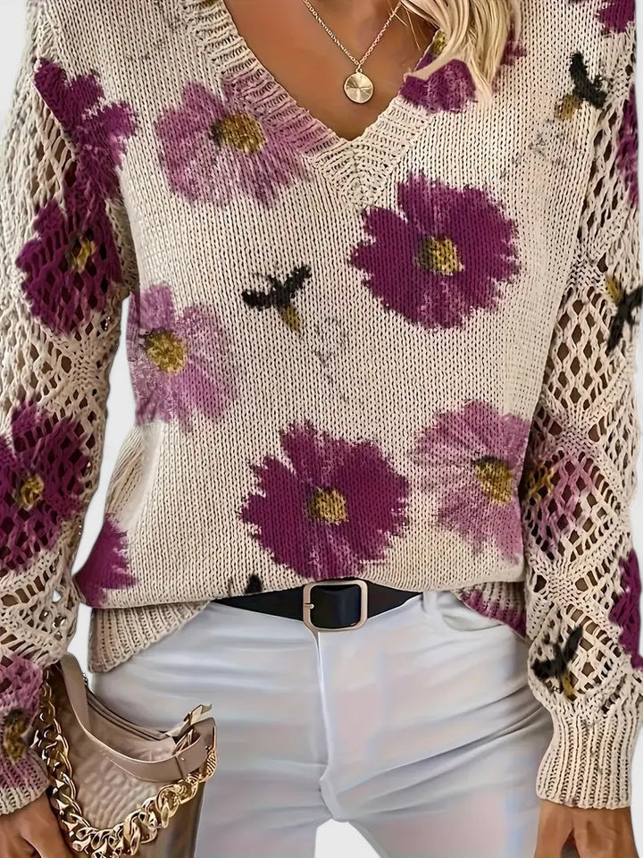Lavoisier™ | Aurélie - Cardigan Floral Léger