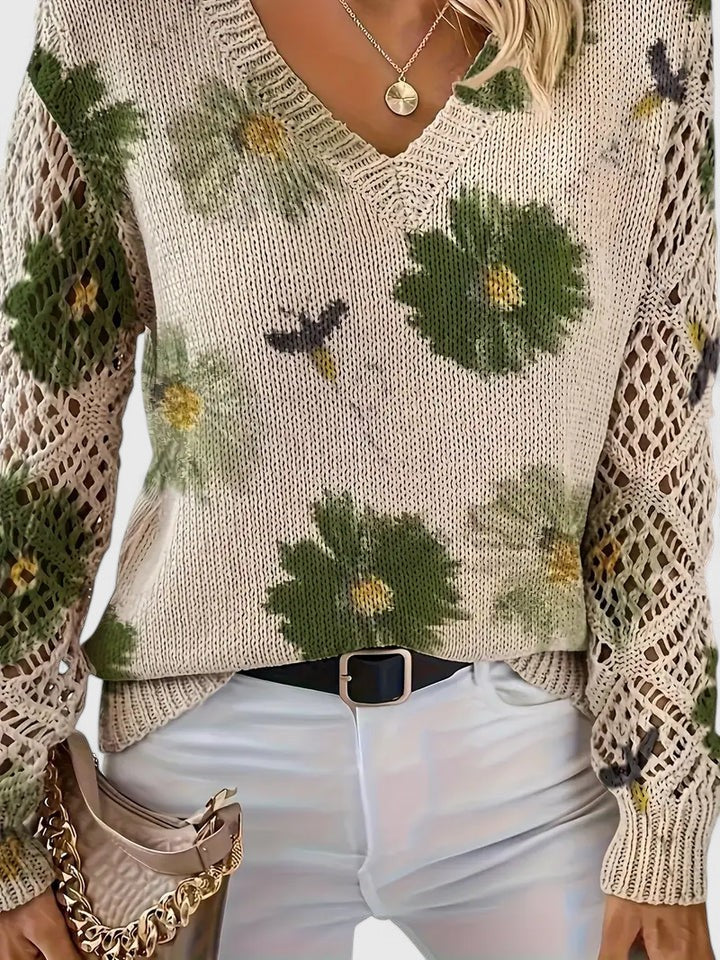 Lavoisier™ | Aurélie - Cardigan Floral Léger