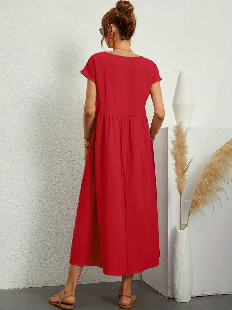 Lavoisier™ | Jeane - Robe Douce Et Élégante