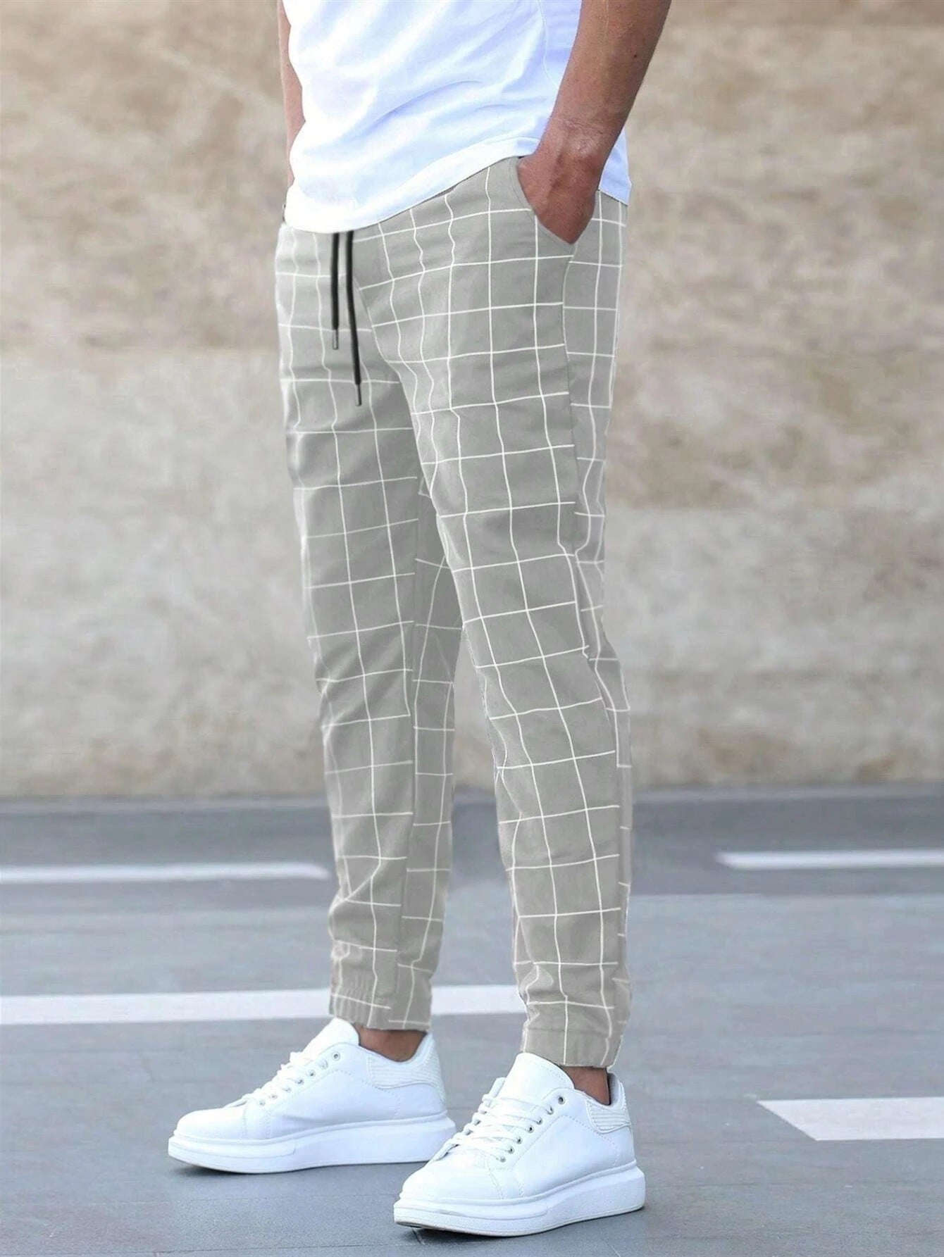 Lavoisier™ | Pantalons À Carreaux Élégants