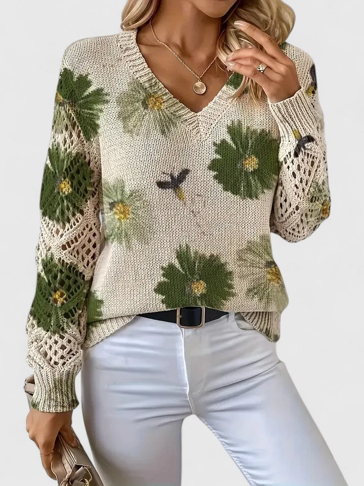 Lavoisier™ | Aurélie - Cardigan Floral Léger