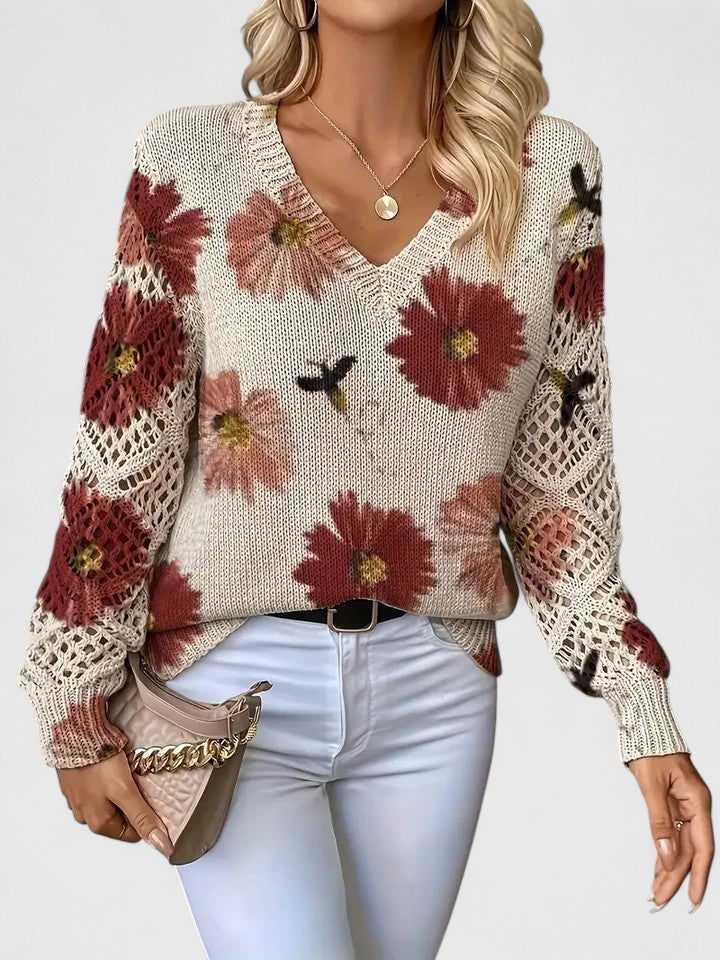 Lavoisier™ | Aurélie - Cardigan Floral Léger