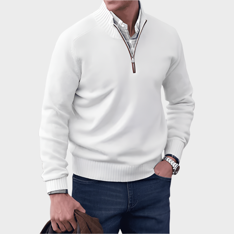 Lavoisier™ | Pull Élégant Avec Zip