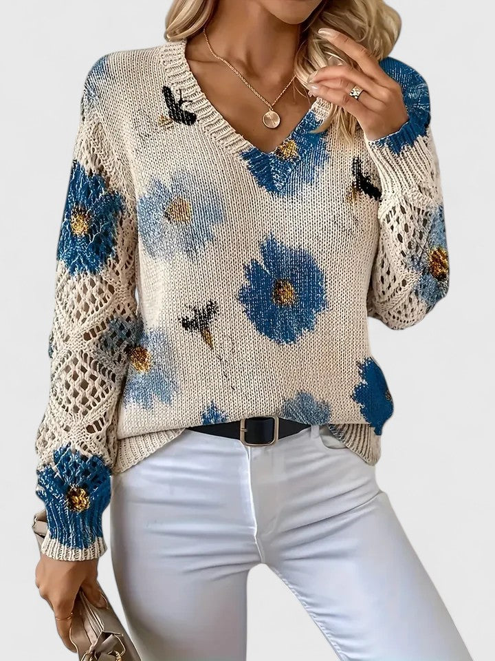 Lavoisier™ | Aurélie - Cardigan Floral Léger