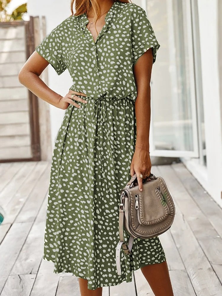 Lavoisier™ | Lesley - Robe d'Été Confortable