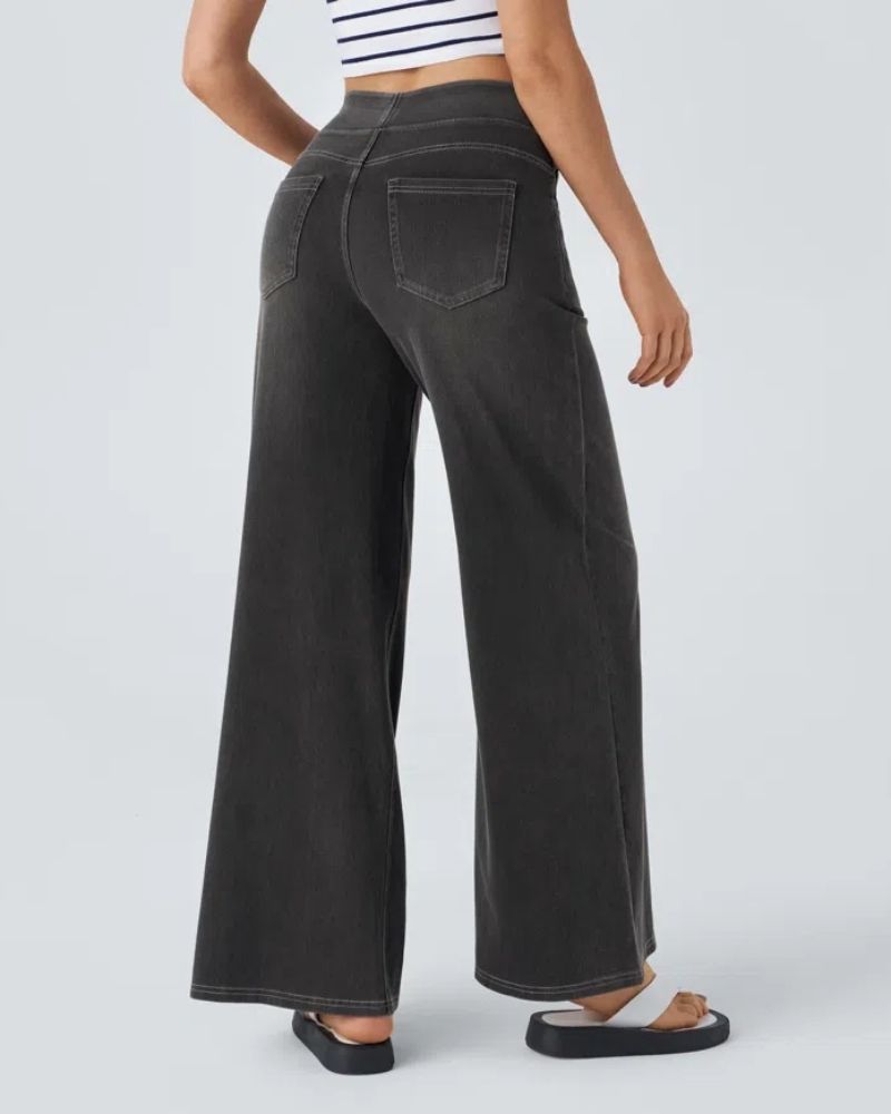 Lavoisier™ | Ainsley - Jeans À Jambe Large Confortables