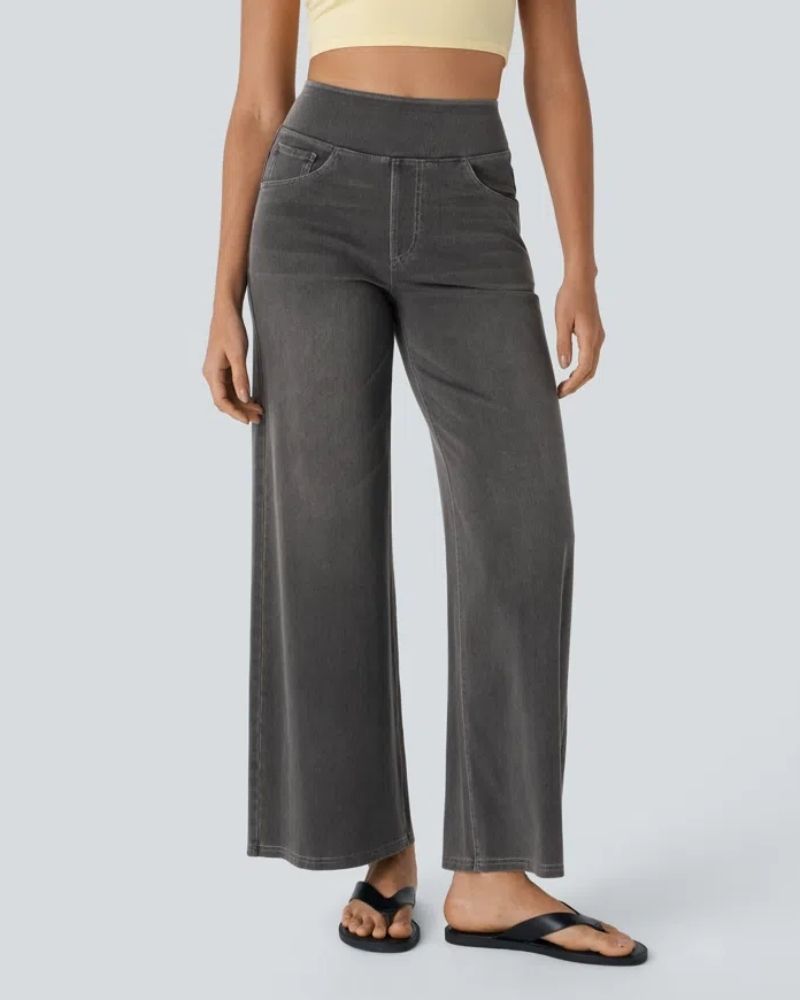 Lavoisier™ | Ainsley - Jeans À Jambe Large Confortables