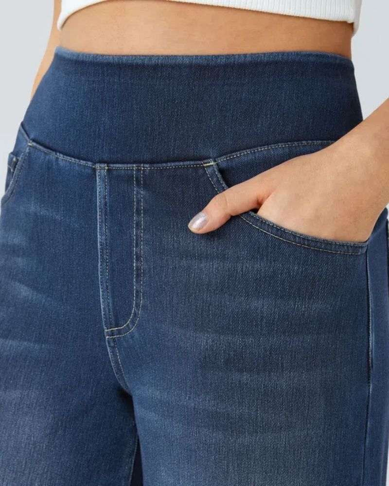 Lavoisier™ | Ainsley - Jeans À Jambe Large Confortables