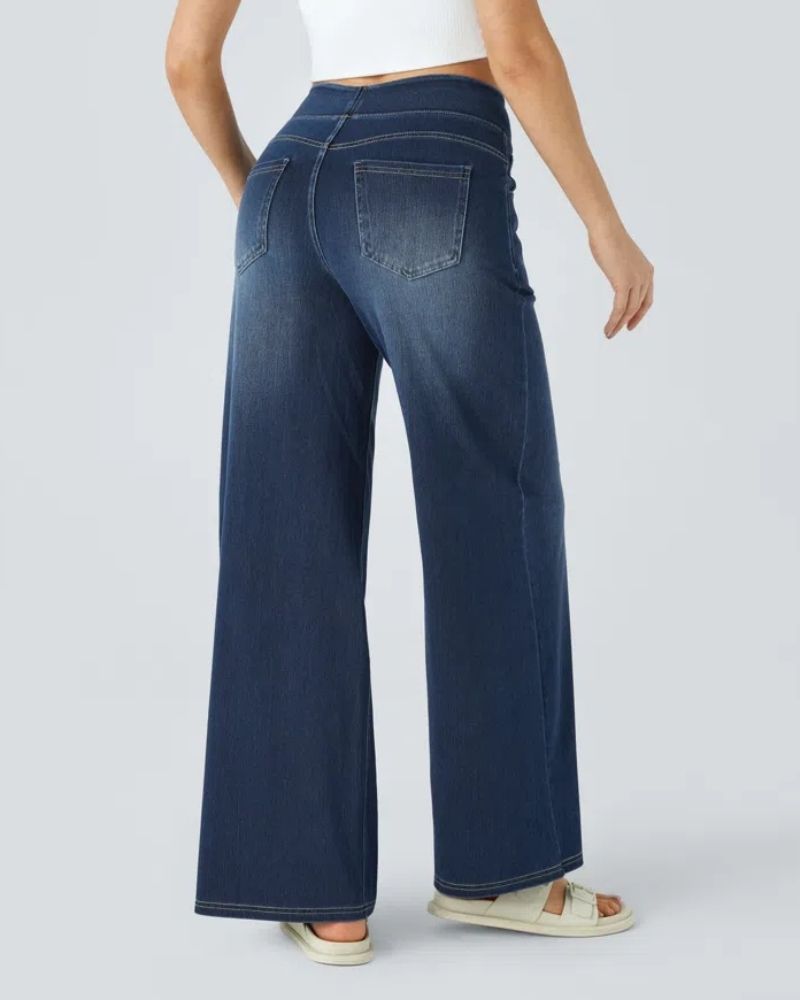 Lavoisier™ | Ainsley - Jeans À Jambe Large Confortables