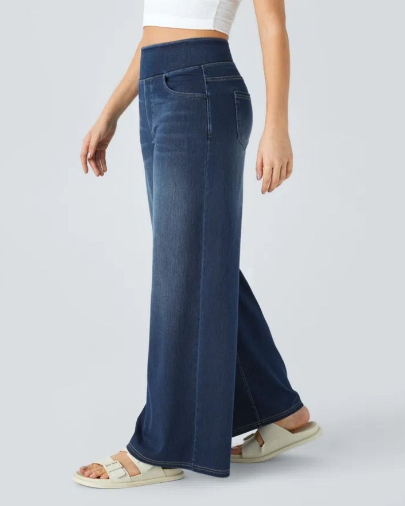 Lavoisier™ | Ainsley - Jeans À Jambe Large Confortables