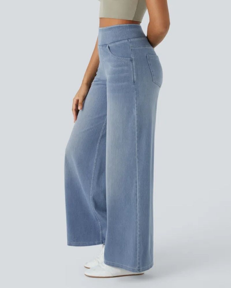 Lavoisier™ | Ainsley - Jeans À Jambe Large Confortables