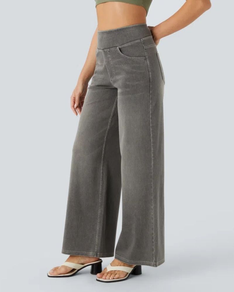 Lavoisier™ | Ainsley - Jeans À Jambe Large Confortables