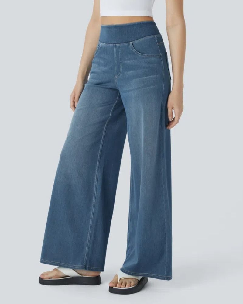 Lavoisier™ | Ainsley - Jeans À Jambe Large Confortables