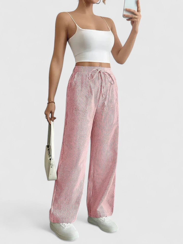 Lavoisier™ | Dominique - Pantalon Large Élégant