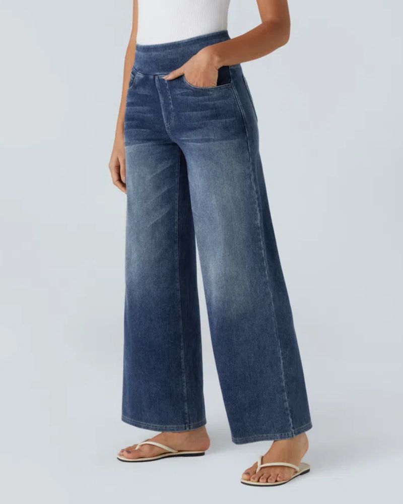 Lavoisier™ | Ainsley - Jeans À Jambe Large Confortables