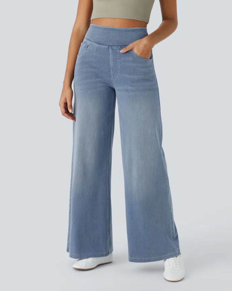 Lavoisier™ | Ainsley - Jeans À Jambe Large Confortables