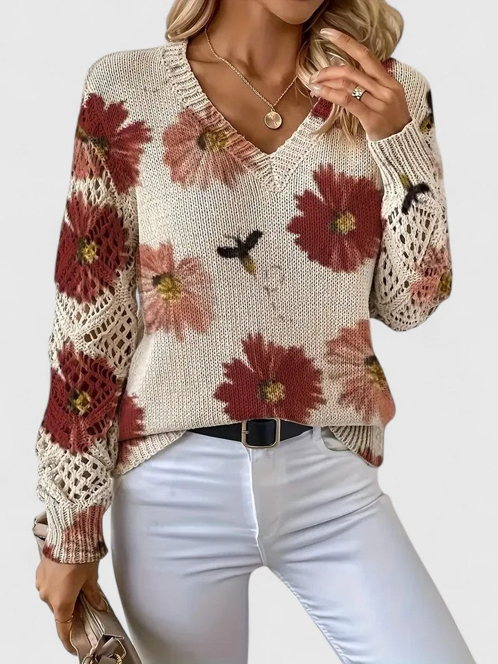 Lavoisier™ | Aurélie - Cardigan Floral Léger