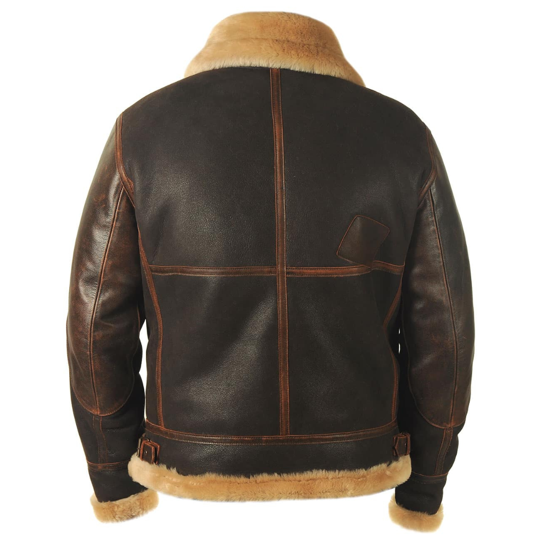 Lavoisier™ | Maverick - Manteau En Cuir Élégant