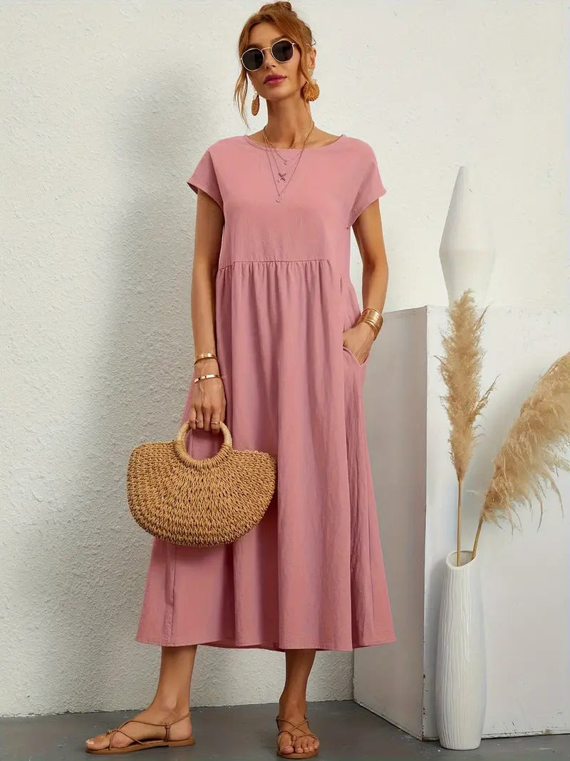 Lavoisier™ | Jeane - Robe Douce Et Élégante