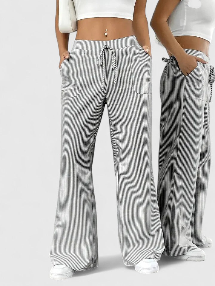Lavoisier™ | Dominique - Pantalon Large Élégant