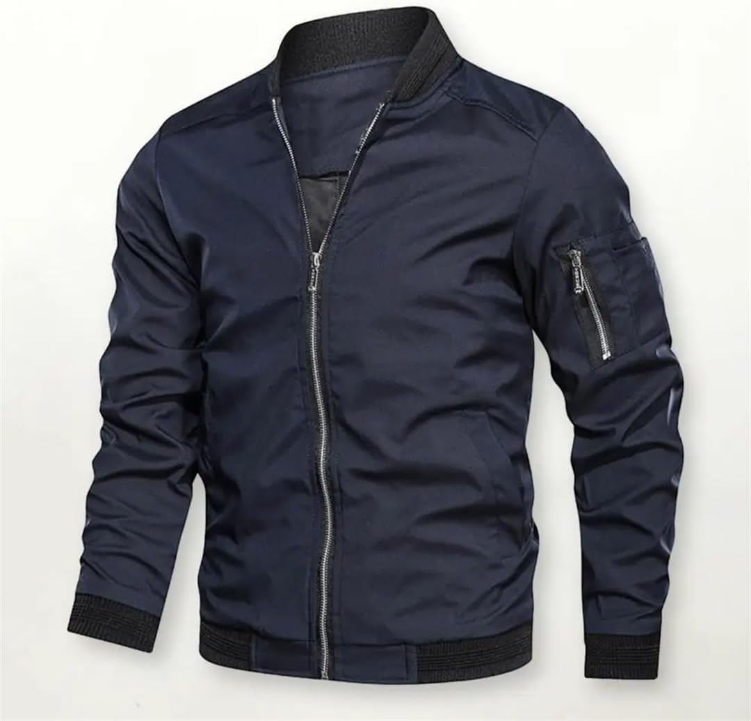 Lavoisier™ | Jules - Veste Bomber Métallisée Élégante