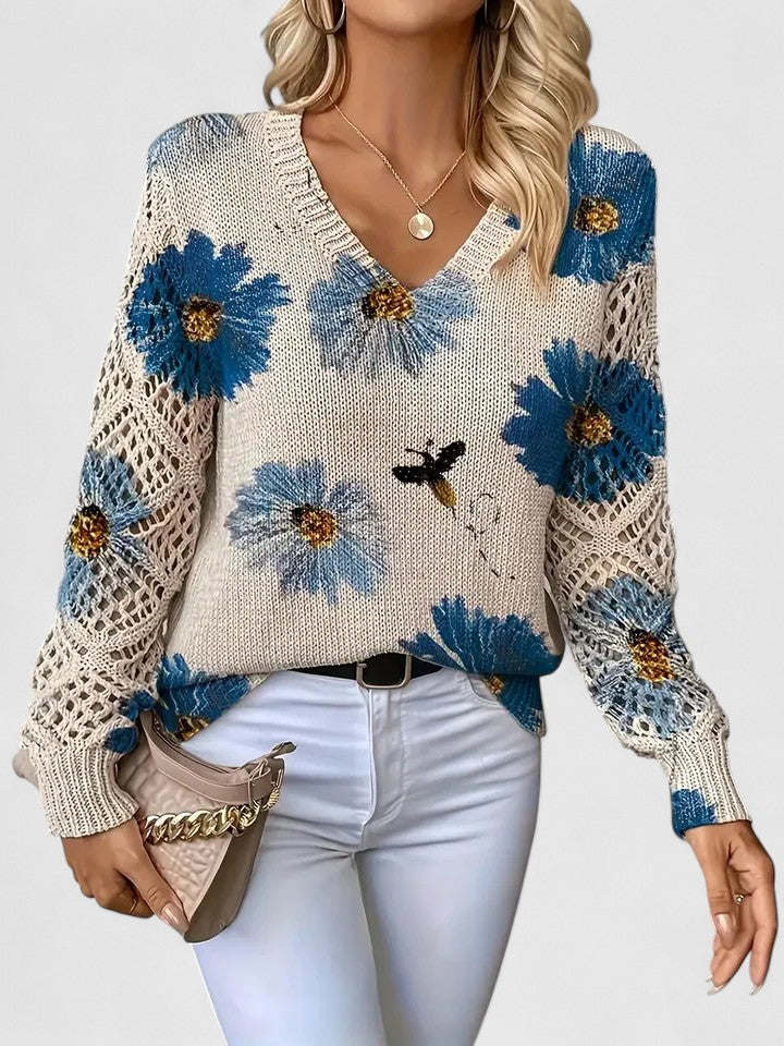 Lavoisier™ | Aurélie - Cardigan Floral Léger