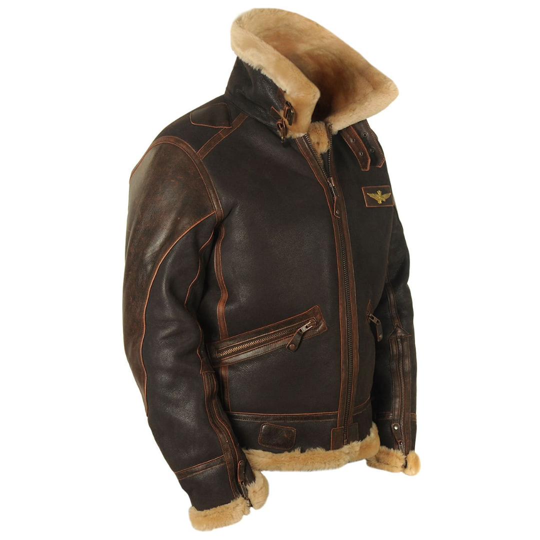 Lavoisier™ | Maverick - Manteau En Cuir Élégant