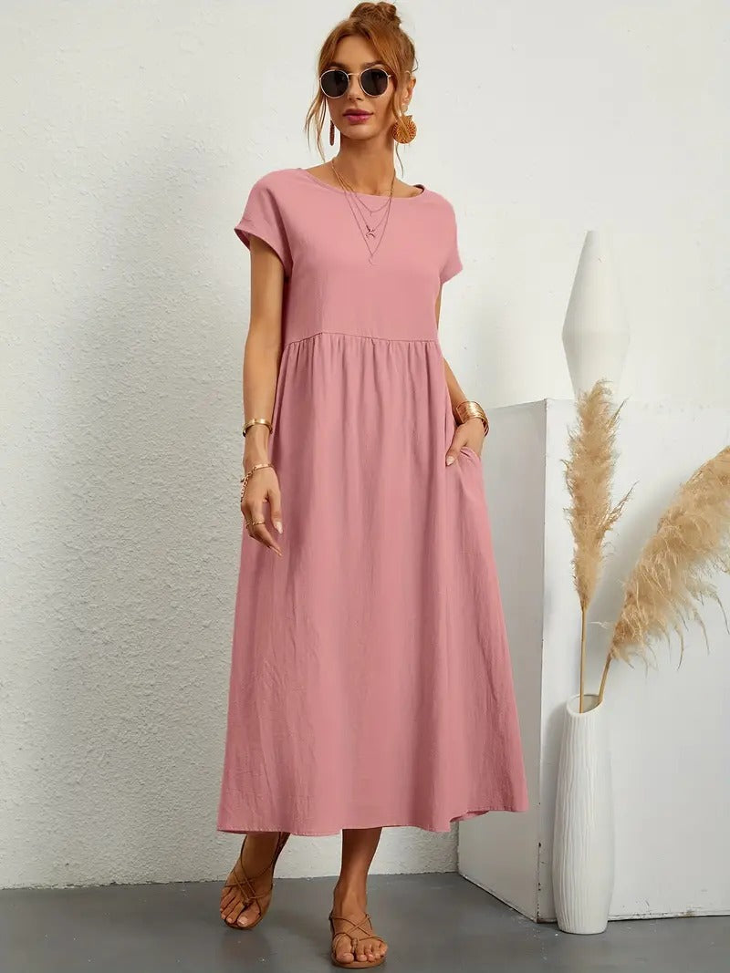 Lavoisier™ | Jeane - Robe Douce Et Élégante