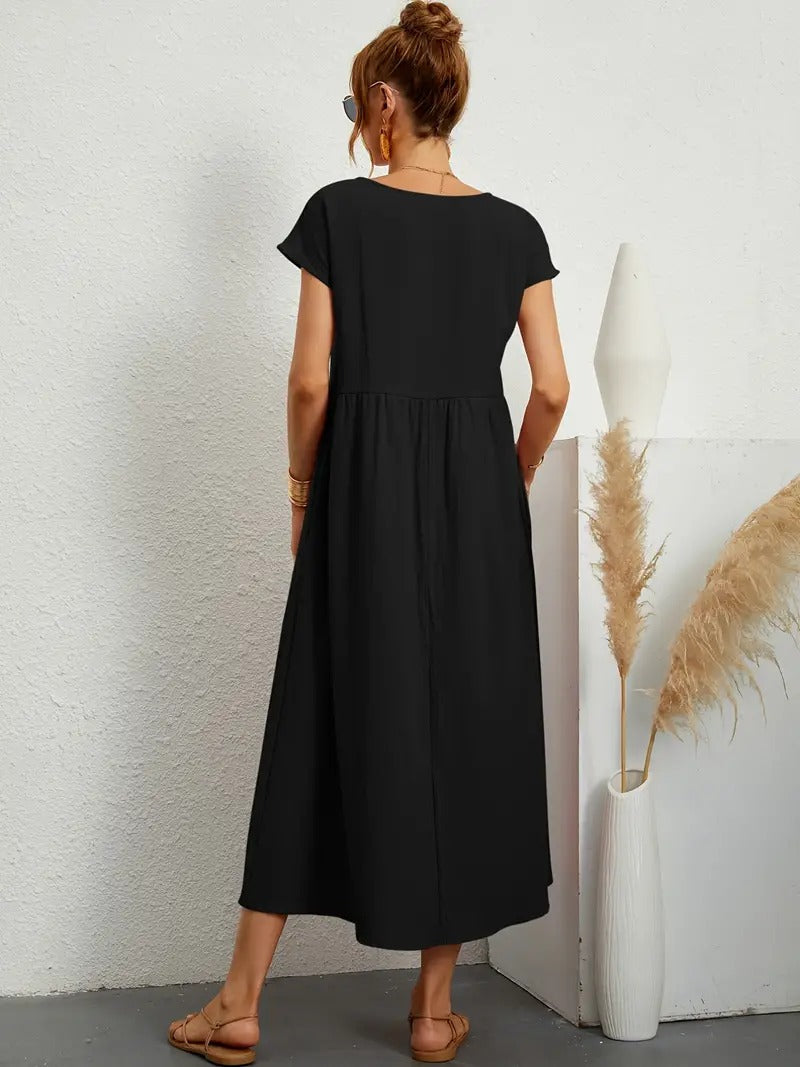 Lavoisier™ | Jeane - Robe Douce Et Élégante