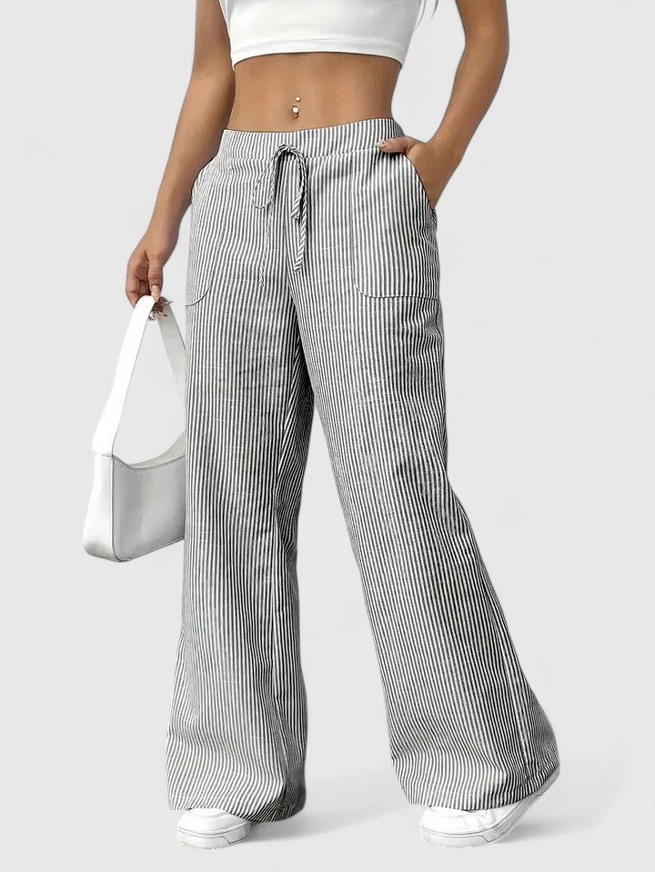 Lavoisier™ | Dominique - Pantalon Large Élégant
