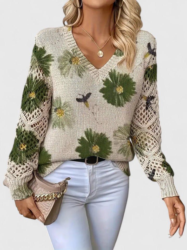 Lavoisier™ | Aurélie - Cardigan Floral Léger