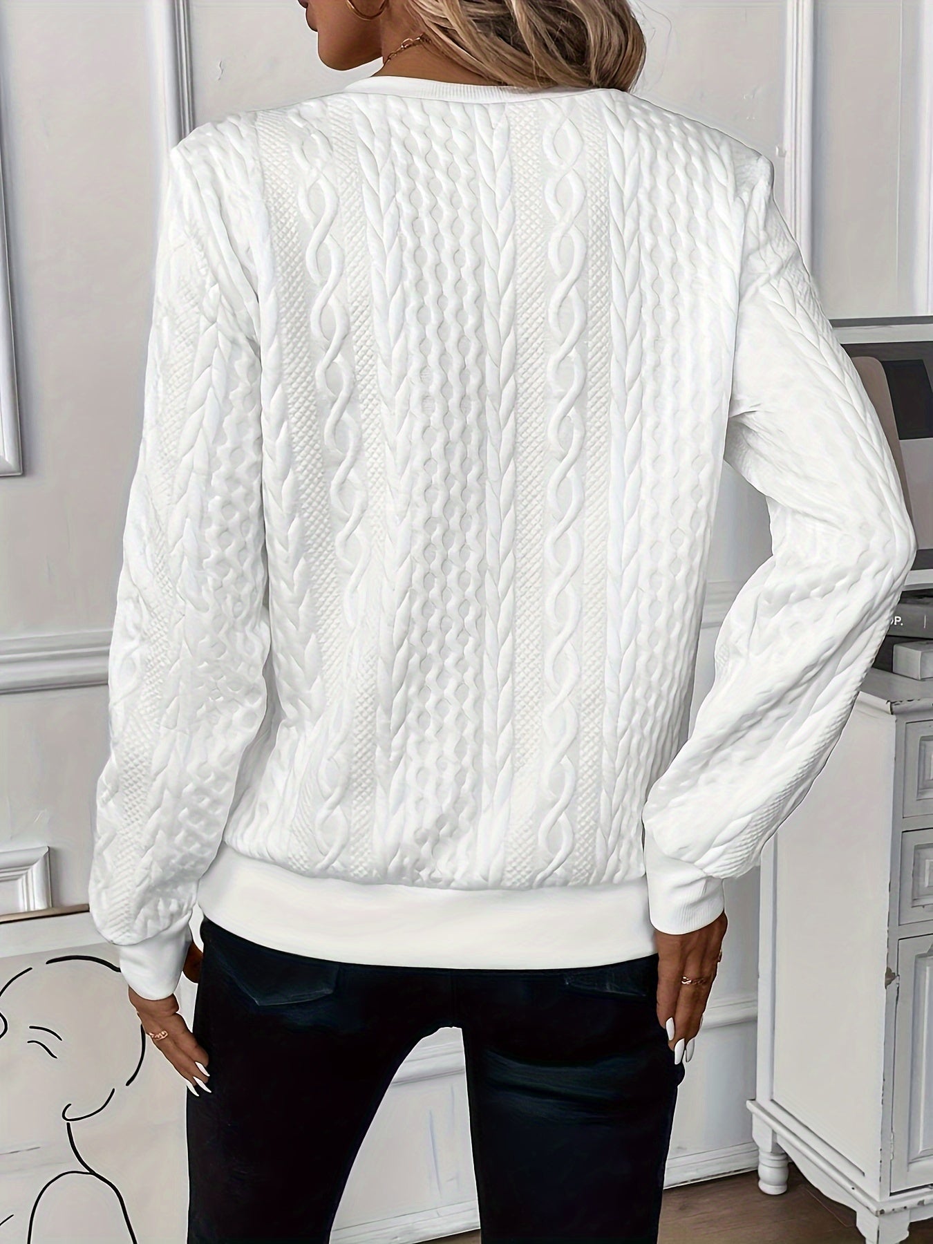 Lavoisier™ | Mila - Pull Élégant et Polyvalent