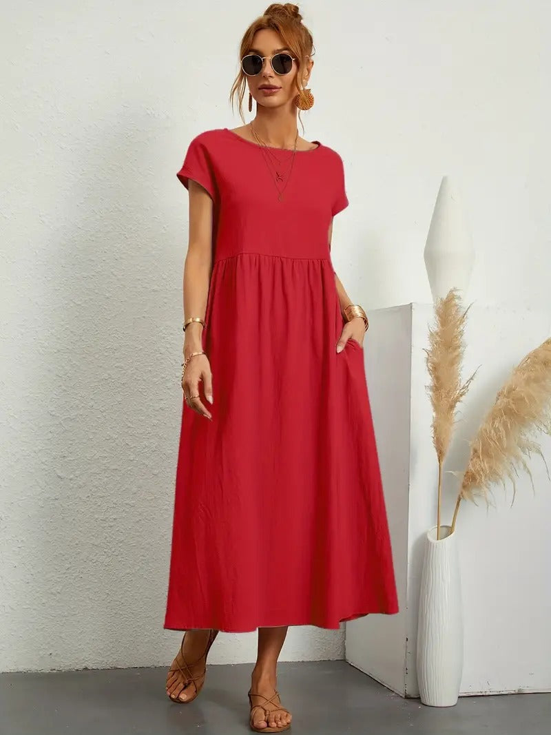 Lavoisier™ | Jeane - Robe Douce Et Élégante