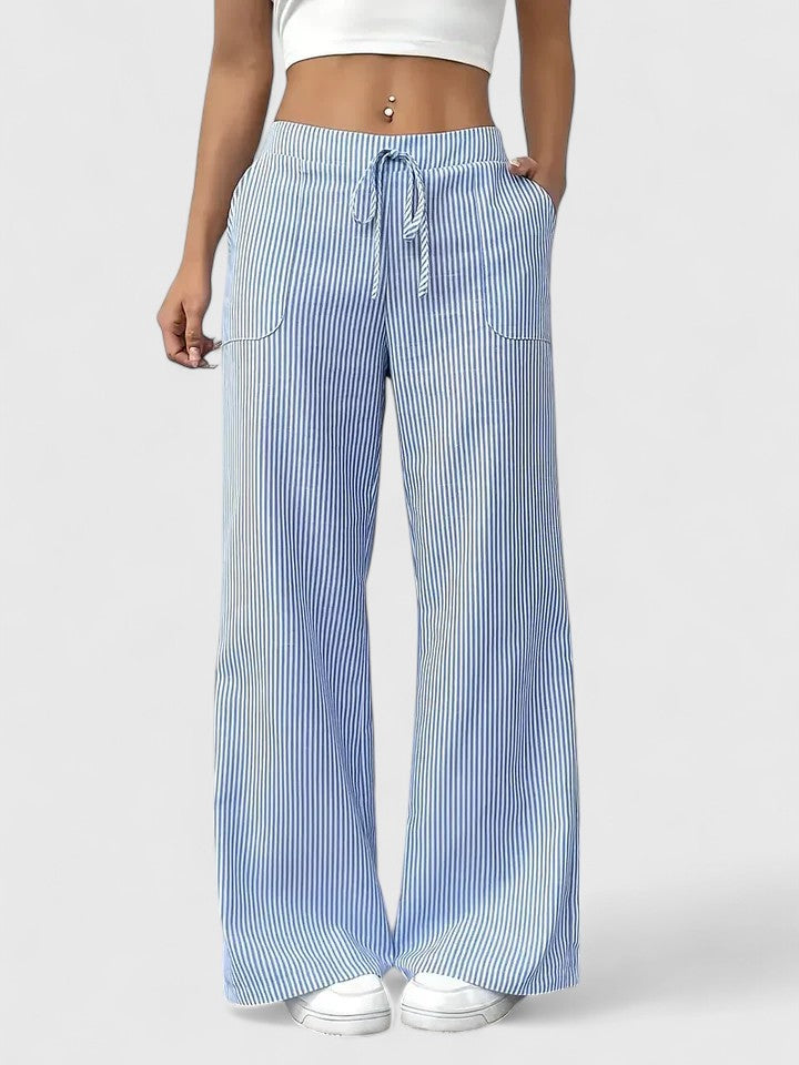 Lavoisier™ | Dominique - Pantalon Large Élégant