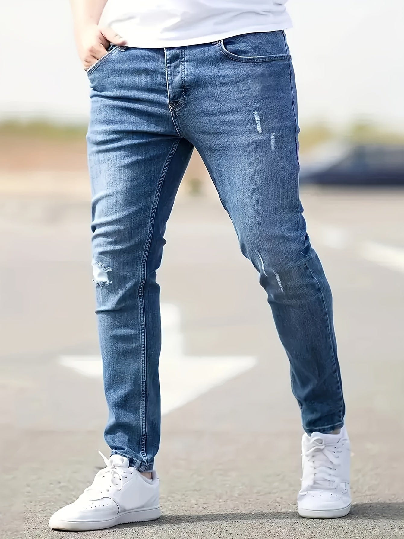 Lavoisier™ | Alex - Jeans Slim Déchirés Tendance