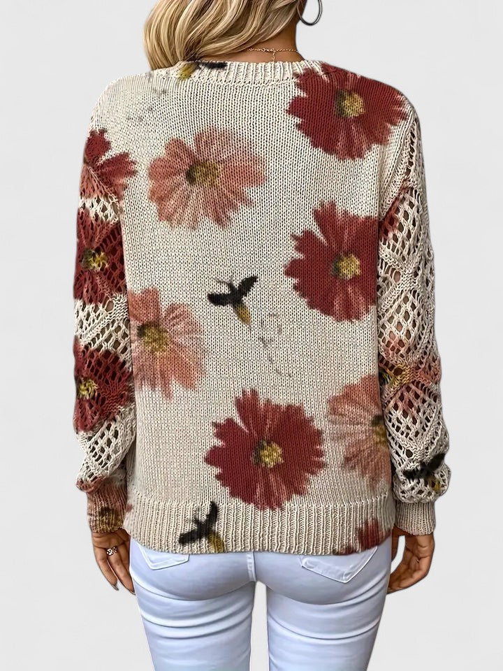 Lavoisier™ | Aurélie - Cardigan Floral Léger