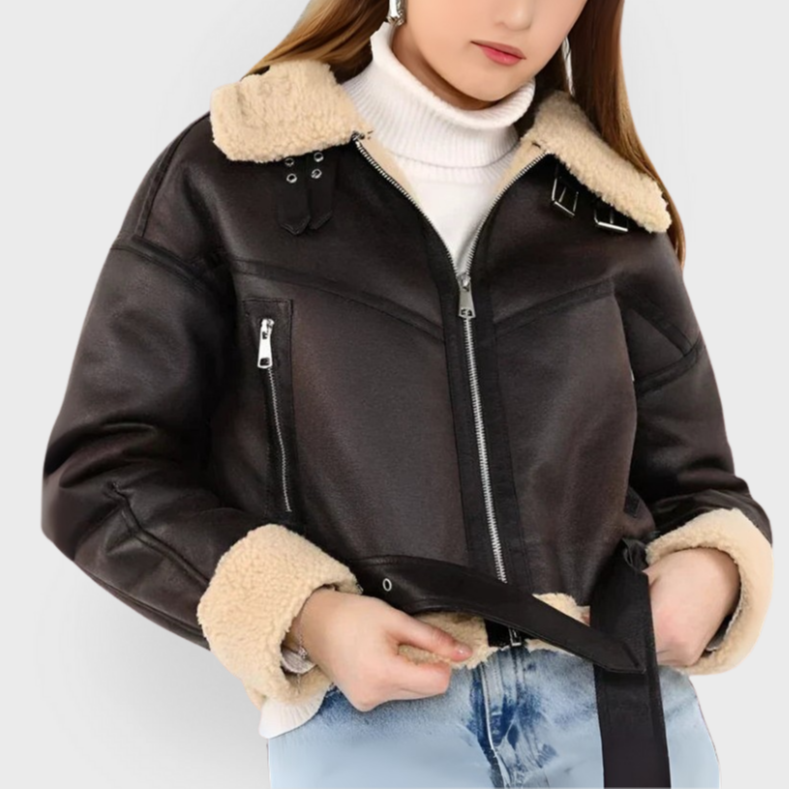 Lavoisier™ | Veste en cuir respirante et polyvalente