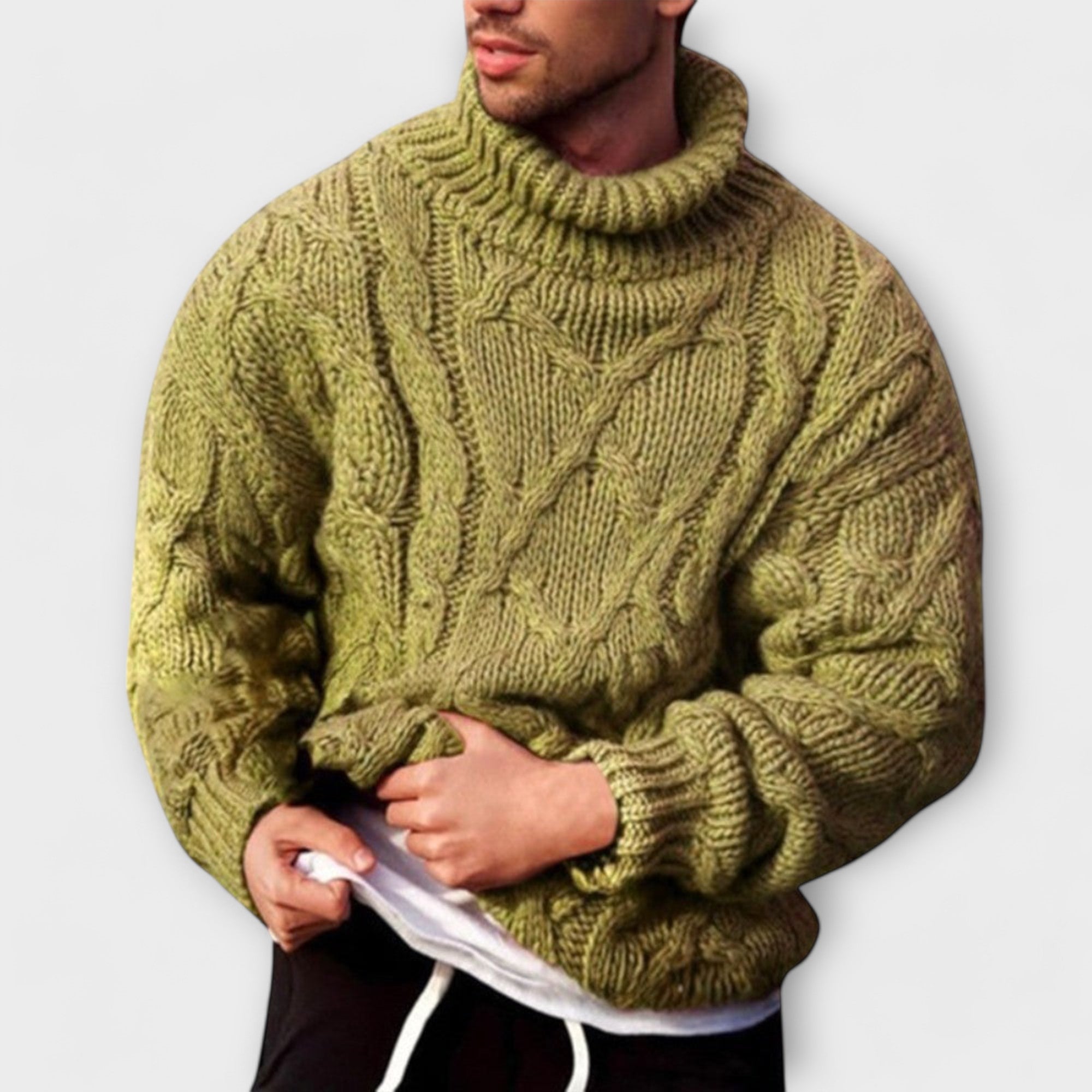 Lavoisier™ | Pull Montant Élégant Hiver
