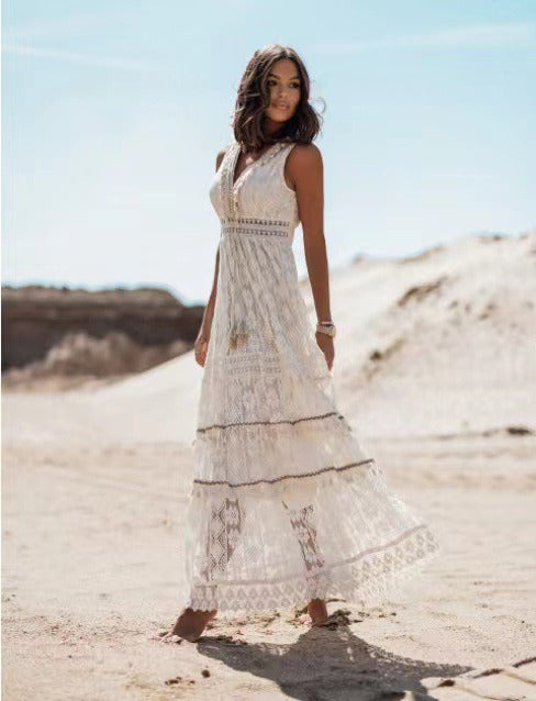 Lavoisier™ | Linda - Robe Bohème Élégante