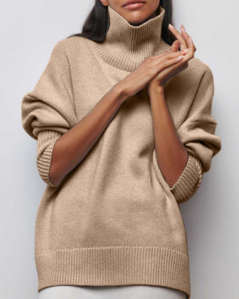 Lavoisier™ | Evy - Pull Roulé Confortable Et Chic