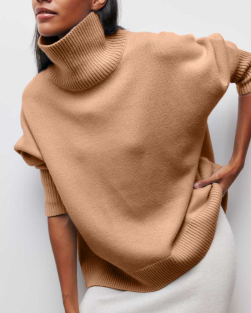 Lavoisier™ | Evy - Pull Roulé Confortable Et Chic