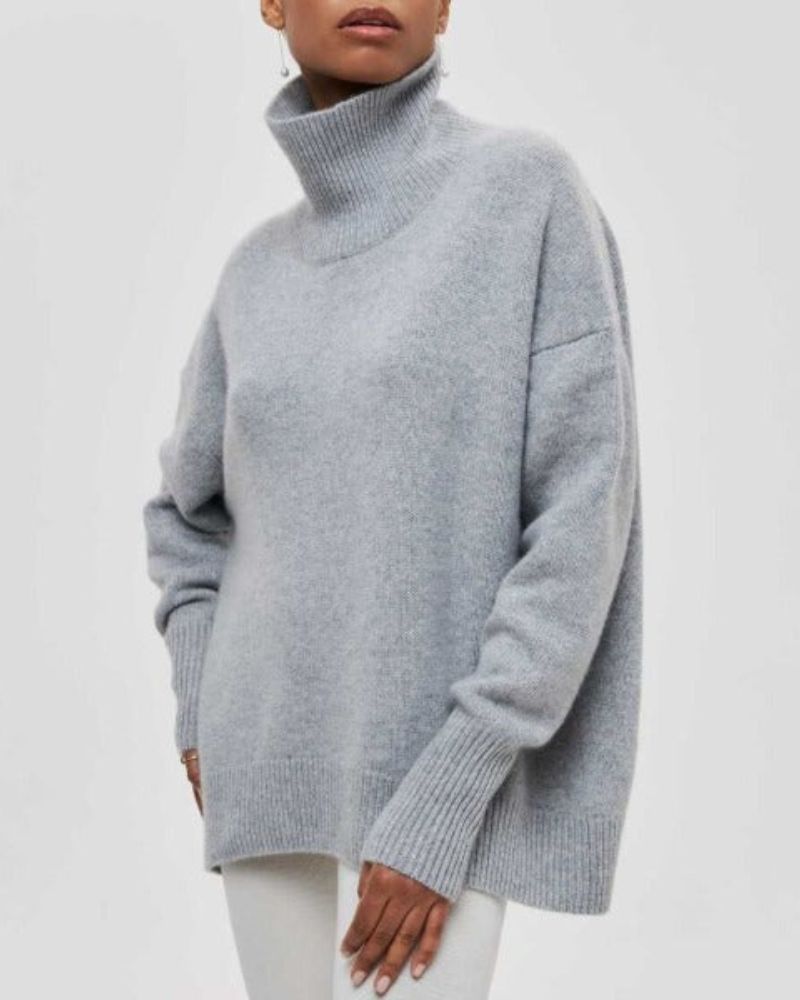 Lavoisier™ | Evy - Pull Roulé Confortable Et Chic