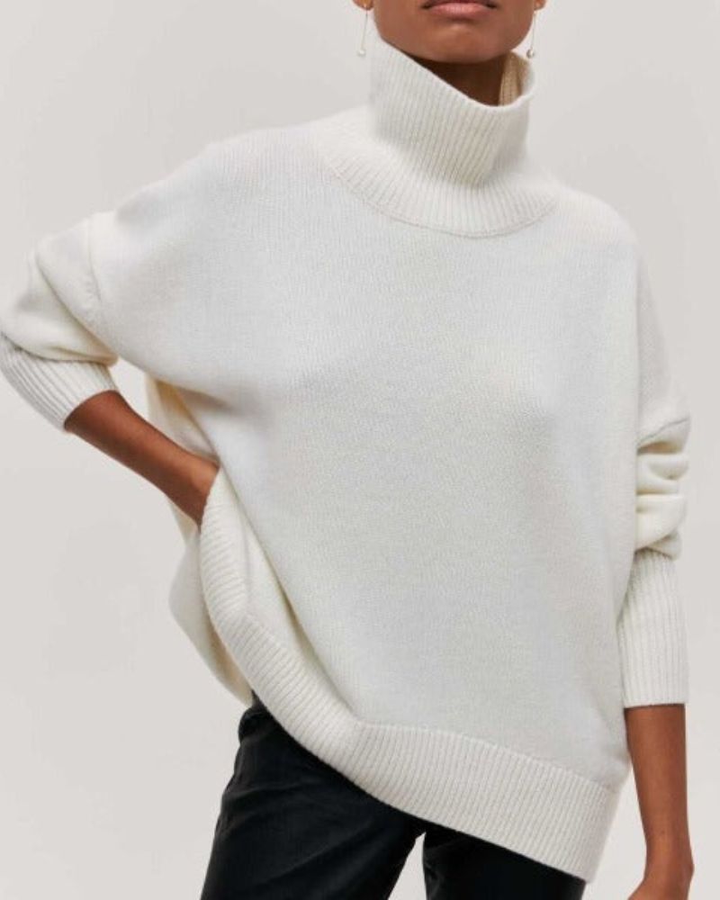 Lavoisier™ | Evy - Pull Roulé Confortable Et Chic