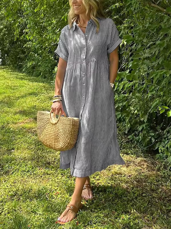 Lavoisier™ | Angela - Robe Maxi Élégante