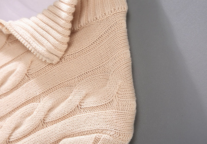 Lavoisier™ | Pull Torsadé Demi-Zip