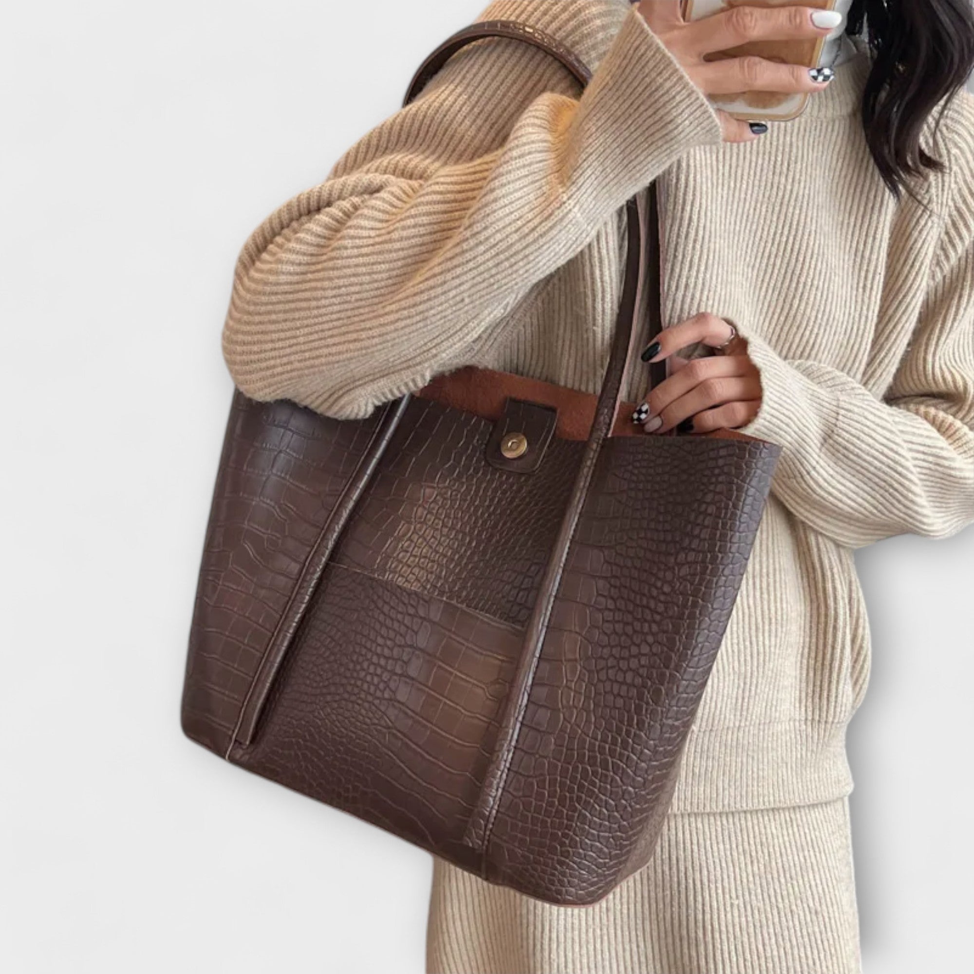 Lavoisier™ | Kaelen - Sac Élégant En Cuir